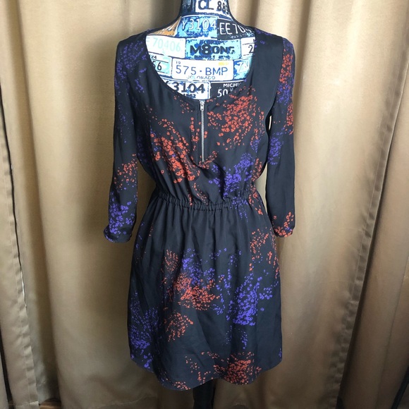 Zara Zipper Sleeve and Front Dress - Picture 1 of 11